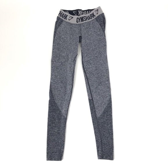 Gymshark Pants - Gymshark Flex Leggings Active Wear Gray Two Tone